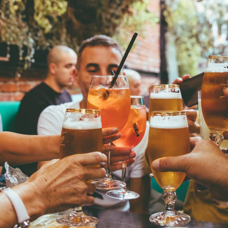 La consommation de boissons